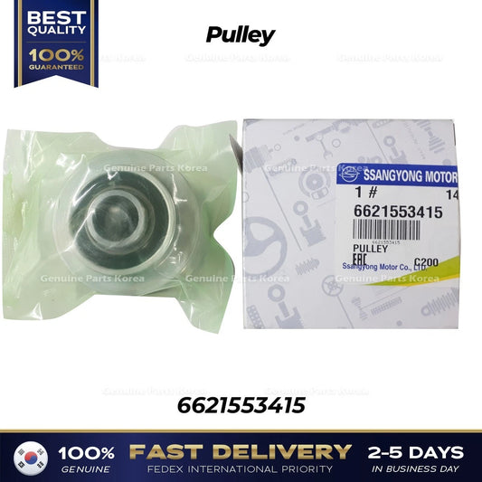 ⭐Genuine⭐ Pulley 6621553415 for Ssangyong Korando Sports Rexton