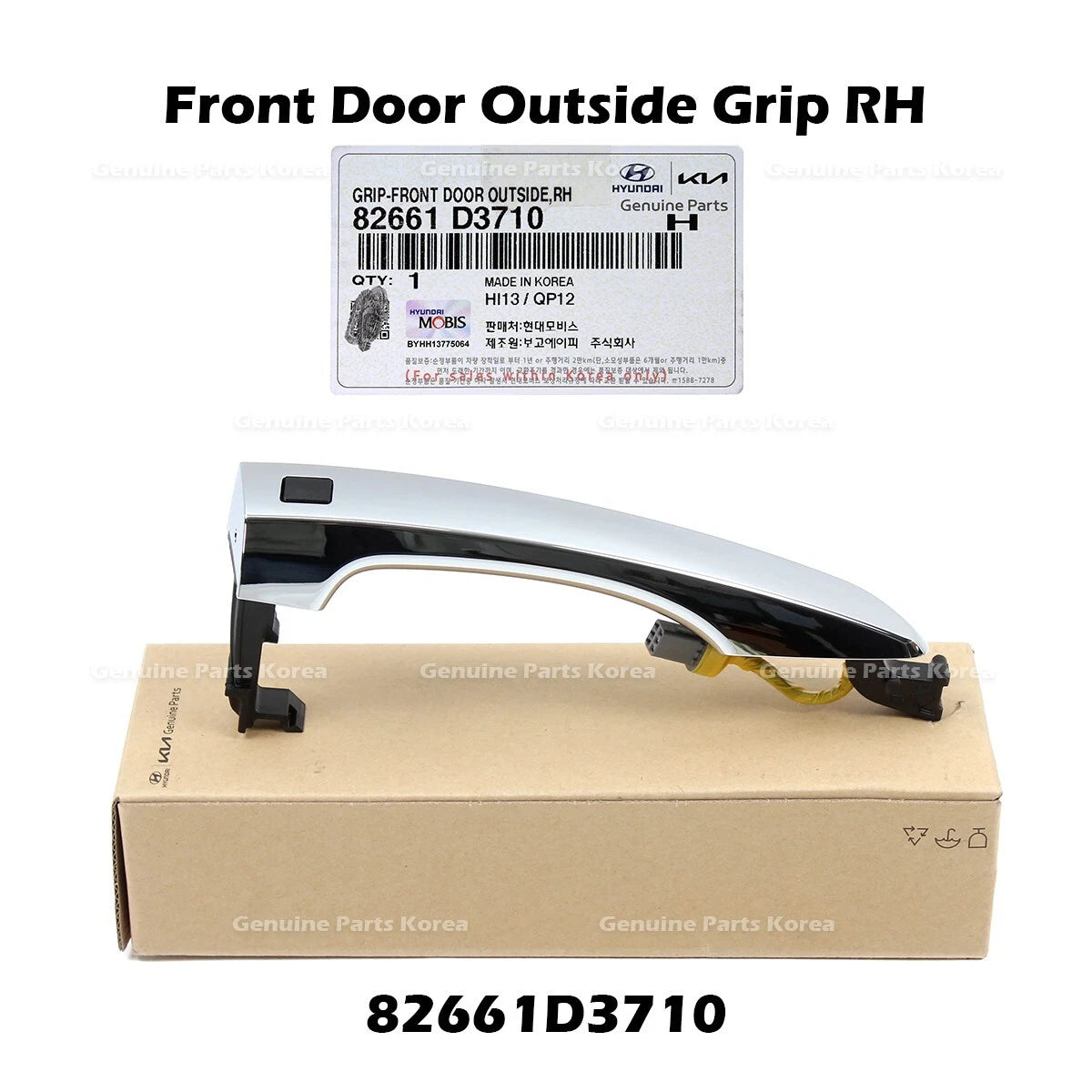 ⭐Genuine⭐ Front Door Outside Grip RH 82661D3710 for Hyundai Tucson