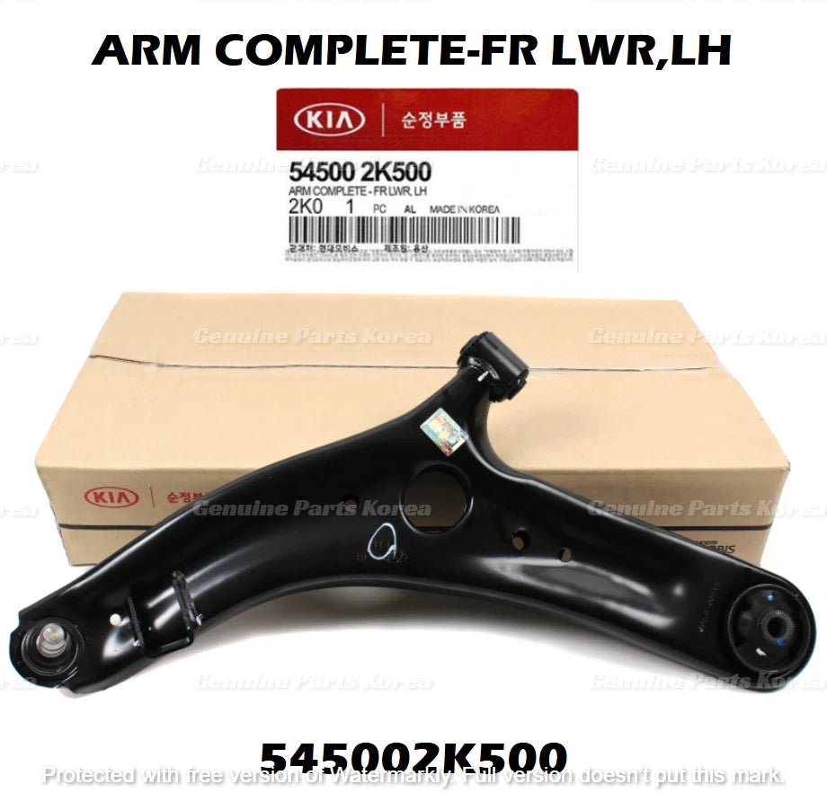 Genuine FRONT LOWER LEFT Control Arm 545002K500 for Kia Soul 2010-2013
