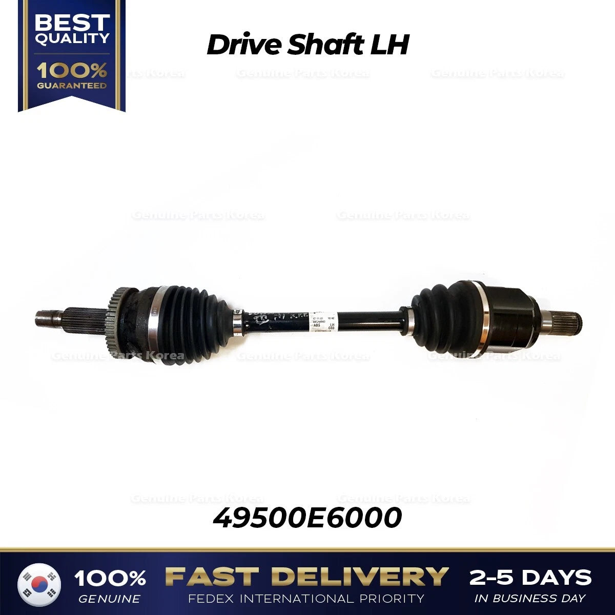 ⭐Genuine⭐ Drive Shaft LH 49500E6000 for Hyundai Sonata Hybrid