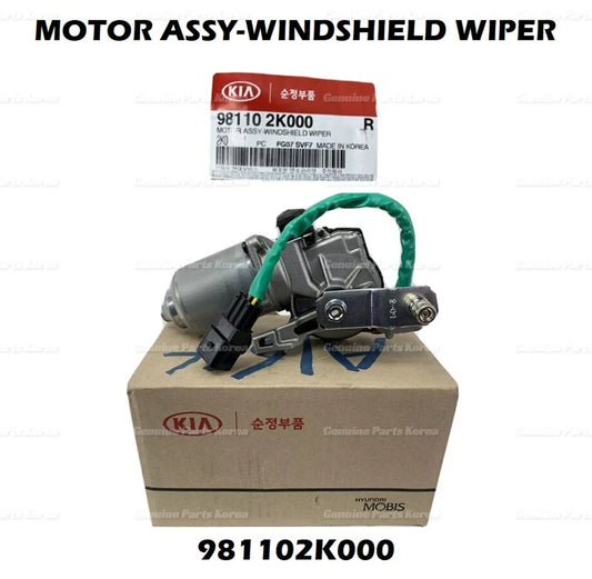 ⭐Genuine⭐ Windshield Wiper Motor 981102K000 for Kia Soul 2010-2013