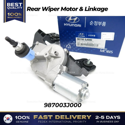 Genuine Rear Wiper Motor & Linkage 987003J000 for Hyundai Veracruz