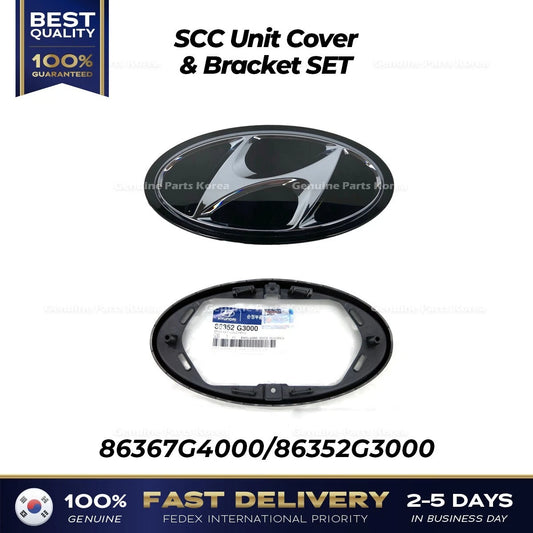 ⭐Genuine⭐ SCC Unit Cover & Bracket SET for Hyundai Elantra GT