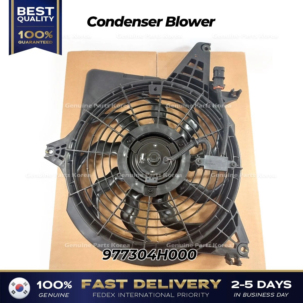 ⭐Genuine⭐ Condenser Blower 977304H000 for Hyundai H1 Grand Starex