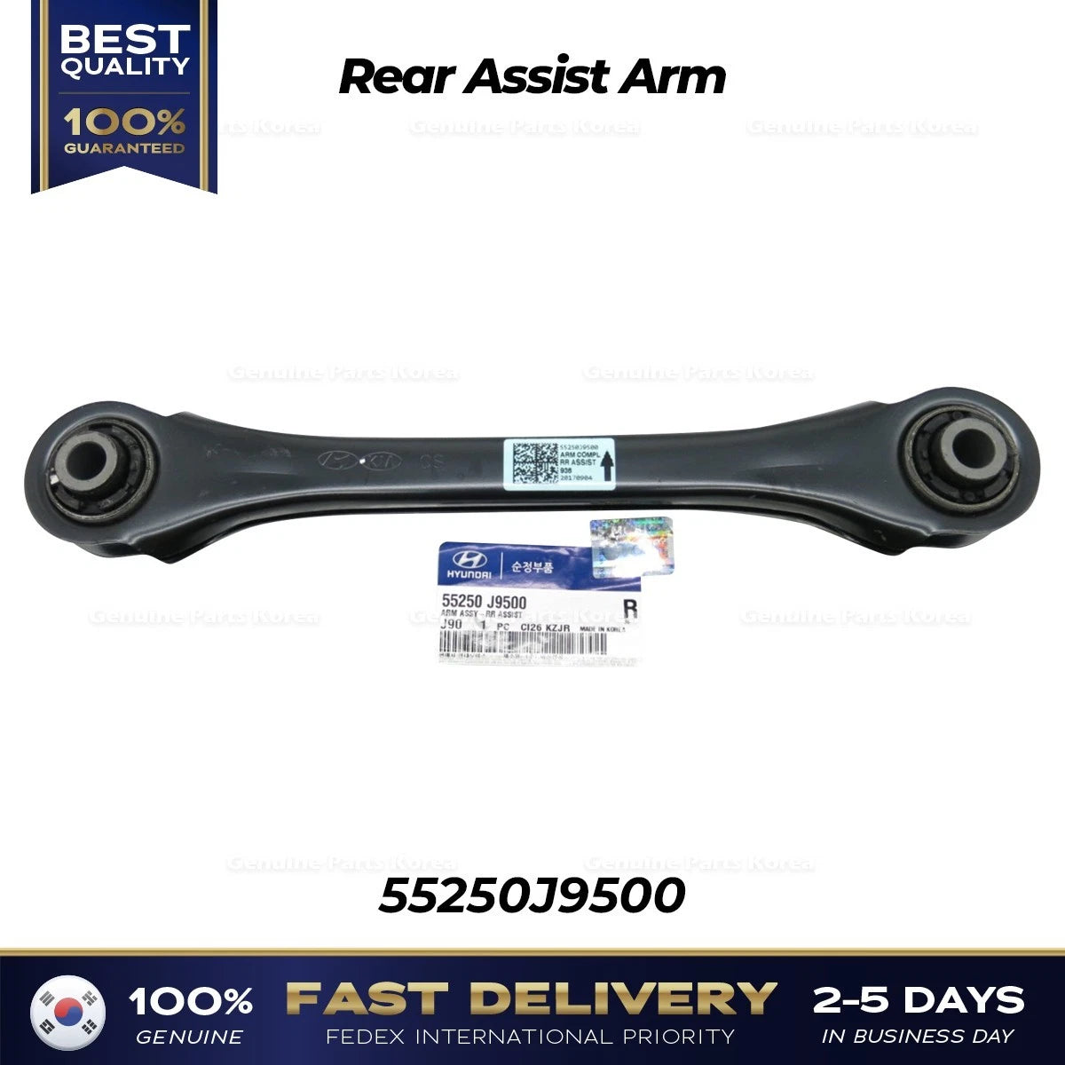 ⭐Genuine⭐ Rear Assist Arm 55250J9500 for Hyundai Kona Kia Seltos