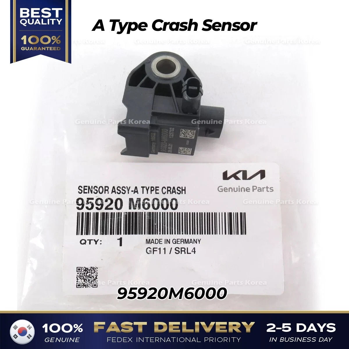 ⭐Genuine⭐ A Type Crash Sensor 95920M6000 for Hyundai Kia