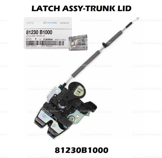 ⭐Genuine⭐ Rear Trunk Lock Actuator 81230B1000 for Hyundai Genesis G80 2015-2020