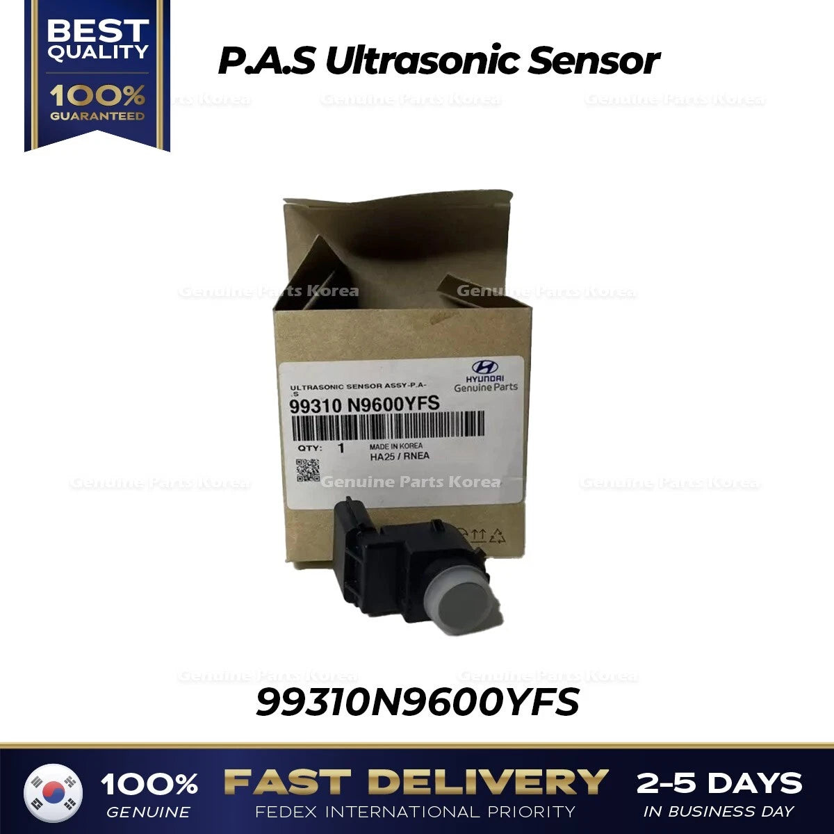 ⭐Genuine⭐ P.A.S Ultrasonic Sensor 99310N9600YFS for Hyundai Tucson