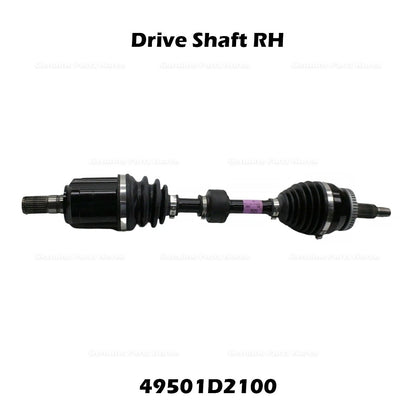 Genuine Drive Shaft RH 49501D2100 for Hyundai Genesis G80 G90 Kia K900