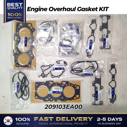 Genuine Engine Overhaul Gasket KIT 209103EA00 for Hyundai Santa Fe