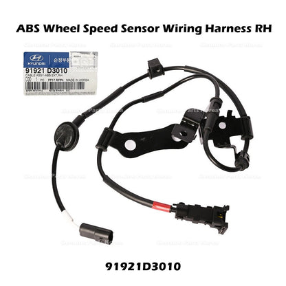 Genuine ABS Wheel Speed Sensor Wiring Harness RH 91921D3010 for Hyundai Tucson