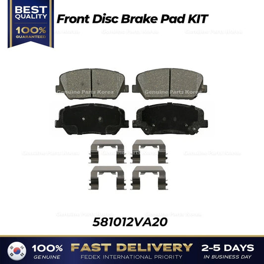 ⭐Genuine⭐ Front Disc Brake Pad KIT 581012VA20 for Hyundai Veloster