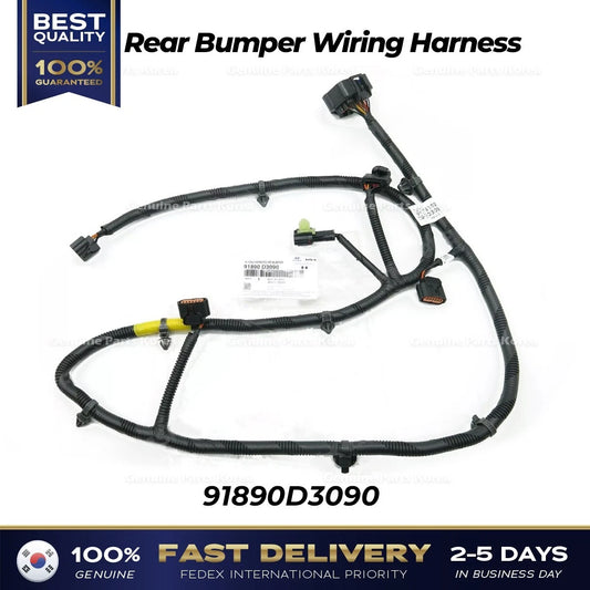 ⭐Genuine⭐ Rear Bumper Wiring Harness 91890D3090 for Hyundai Tucson