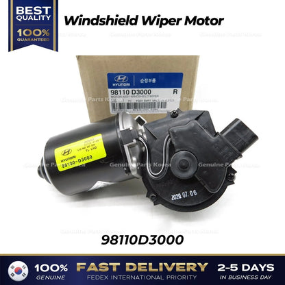 Genuine Windshield Wiper Motor 98110D3000 for Hyundai Tucson