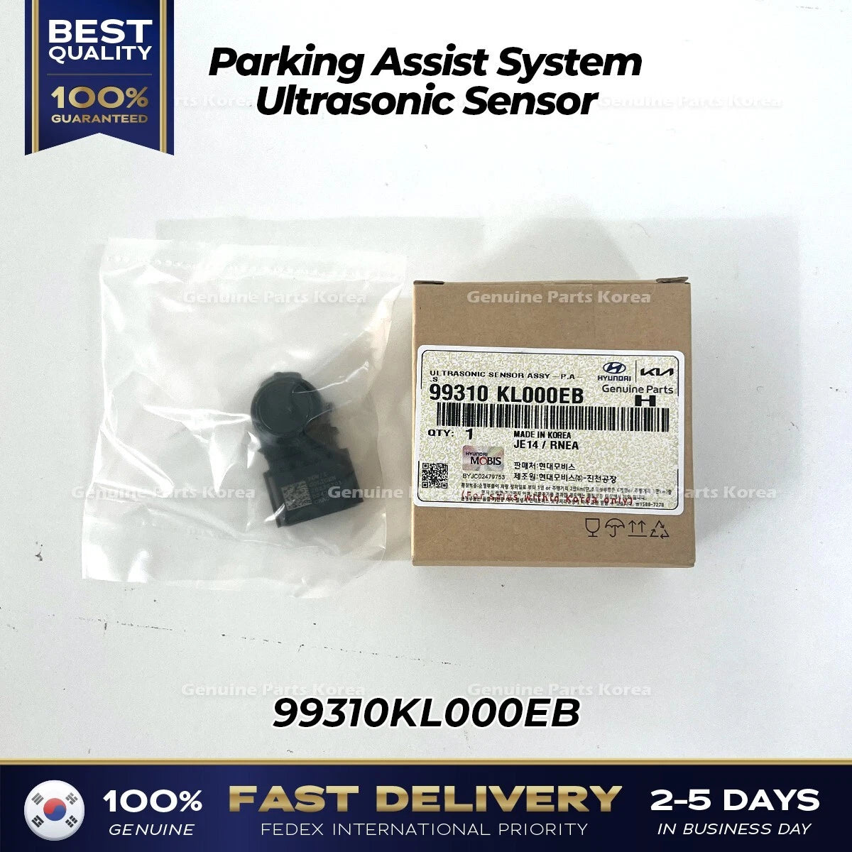 ⭐Genuine⭐ Parking Assist System Ultrasonic Sensor 99310KL000EB for Hyundai Ioniq 6