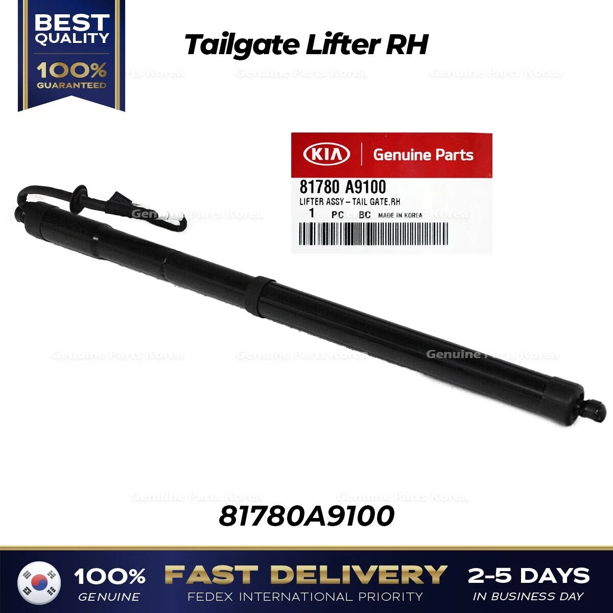 ⭐Genuine⭐ Tailgate Lifter RH 81780A9100 for Kia Sedona