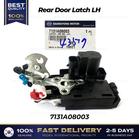 ⭐Genuine⭐ Rear Door Latch LH 7131A08003 for Ssanngyong Rexton