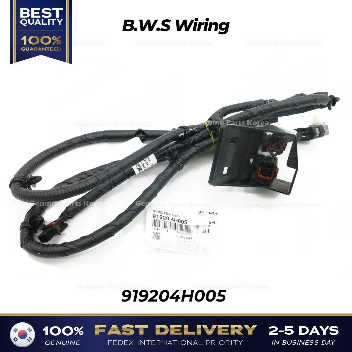 ⭐Genuine⭐ B.W.S Wiring 919204H005 for Hyundai H1 Grand Starex
