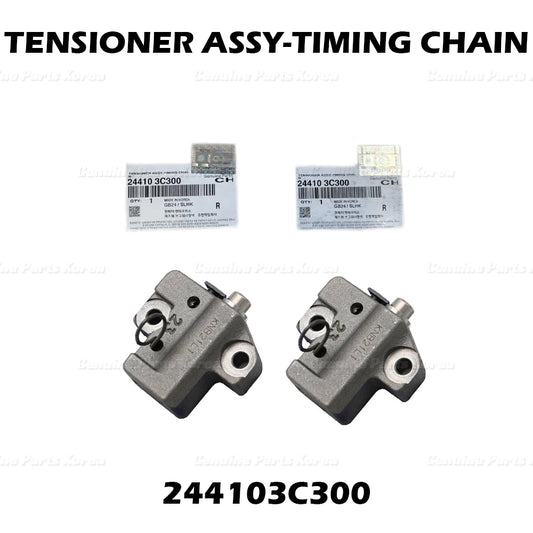 ⭐Genuine⭐ Engine Timing Chain Tensioner Set 244103C300 for Hyundai Kia