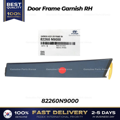 Genuine Door Frame Garnish RH 82260N9000 for Hyundai Tucson