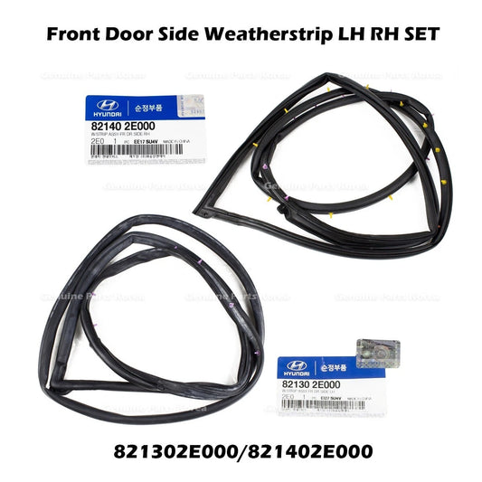 ⭐Genuine⭐ Front Door Side Weatherstrip LH RH SET for Hyundai Tucson