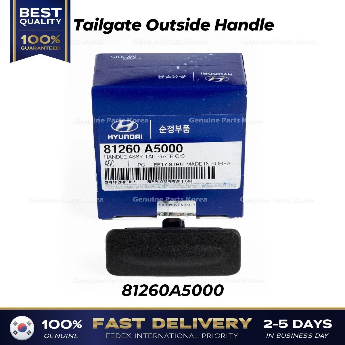 ⭐Genuine⭐ Tailgate Outside Handle 81260A5000 for Hyundai i30 Elantra Kia Ceed