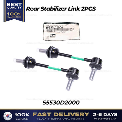 Genuine Rear Stabilizer Link 2PCS 55530D2000 for Hyundai Genesis G80 G90