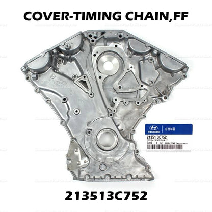 Genuine Timing Chain Cover 213513C752 for Hyundai Genesis Coupe Kia K900