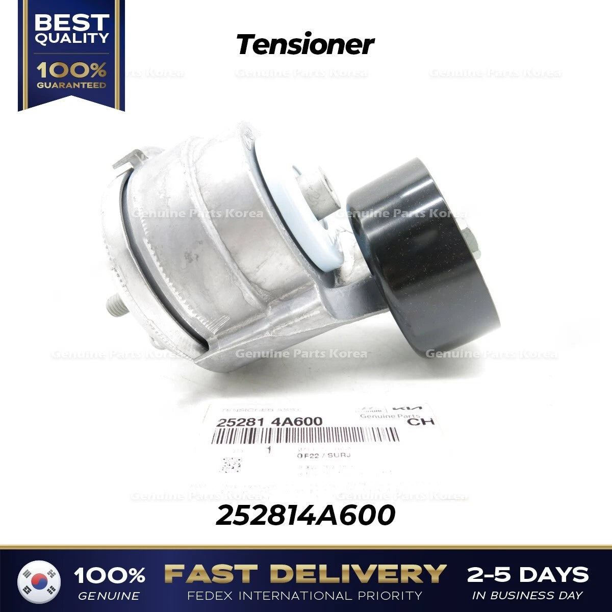 ⭐Genuine⭐ Tensioner 252814A600 for Hyundai H1 Mighty Solati Kia K2500 K2700