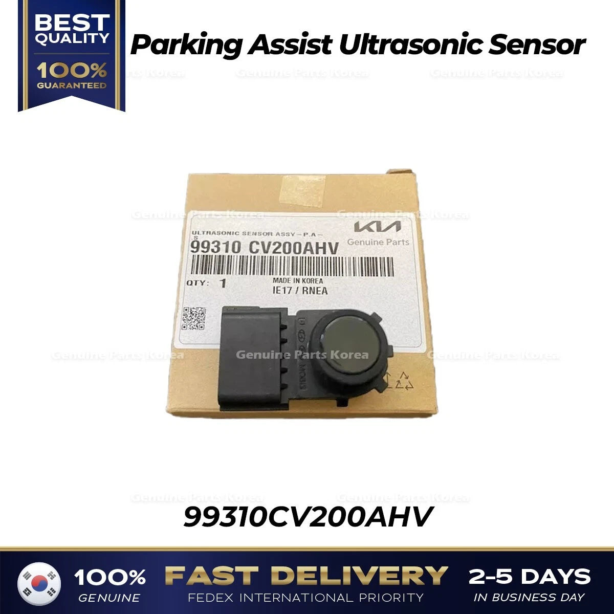 ⭐Genuine⭐ Parking Assist Ultrasonic Sensor 99310CV200AHV for Kia EV6