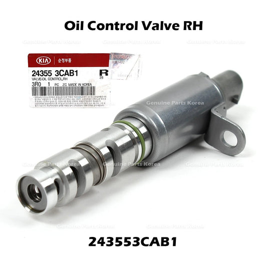 ⭐Genuine⭐ Oil Control Valve RH 243553CAB1 for Hyundai Azera Genesis Kia Sedona