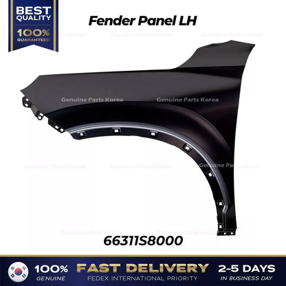 Genuine Fender Panel LH 66311S8000 for Hyundai Palisade