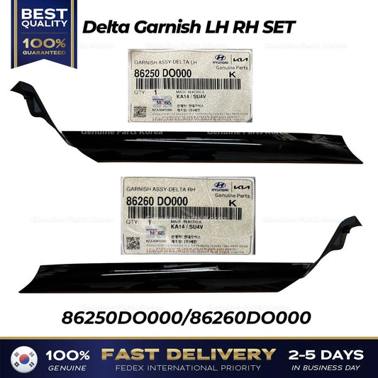 ⭐Genuine⭐ Delta Garnish LH RH SET 86250DO000 86260DO000 for Kia EV9