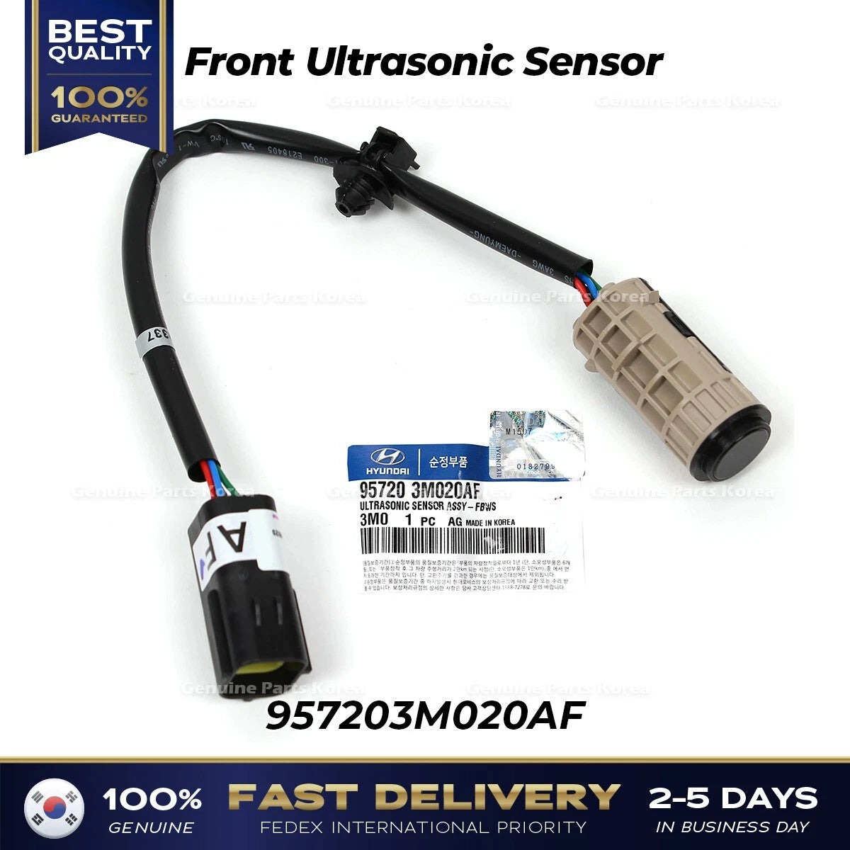 Genuine Front Ultrasonic Sensor 957203M020AF for Hyundai Genesis
