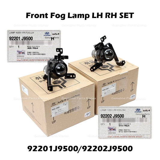 ⭐Genuine⭐ Front Fog Lamp LH RH SET 92201J9500 92202J9500 for Hyundai Kona
