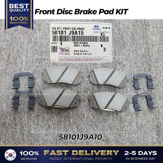 ⭐Genuine⭐ Front Disc Brake Pad KIT 58101J9A10 for Hyundai Kona Kia Seltos