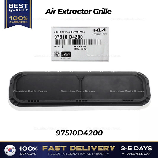 ⭐Genuine⭐ Air Extractor Grille 97510D4200 for Hyundai Santa Cruz Kia Forte K5