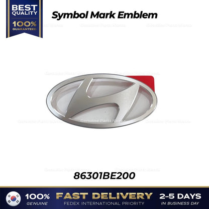 Genuine Symbol Mark Emblem 86301BE200 for Hyundai Kona