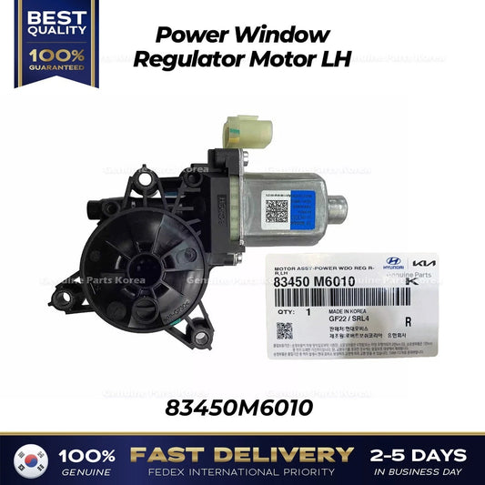 ⭐Genuine⭐ Power Window Regulator Motor LH 83450M6010 for Kia Forte