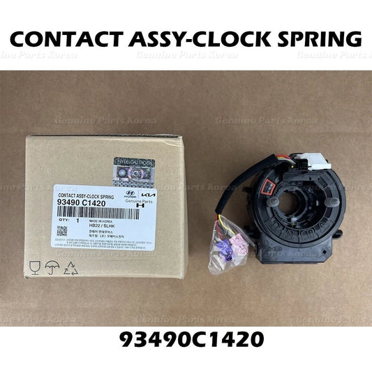 ⭐Genuine⭐ Steering Wheel Clock Spring Contact 93490C1420 for Hyundai Sonata