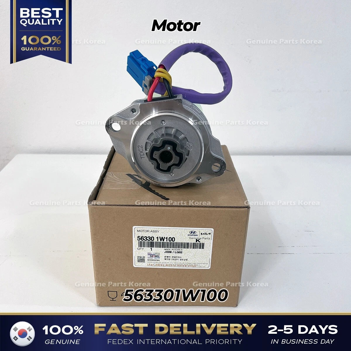 ⭐Genuine⭐ Motor Assy 563301W100 for Kia Pride 2012-2014