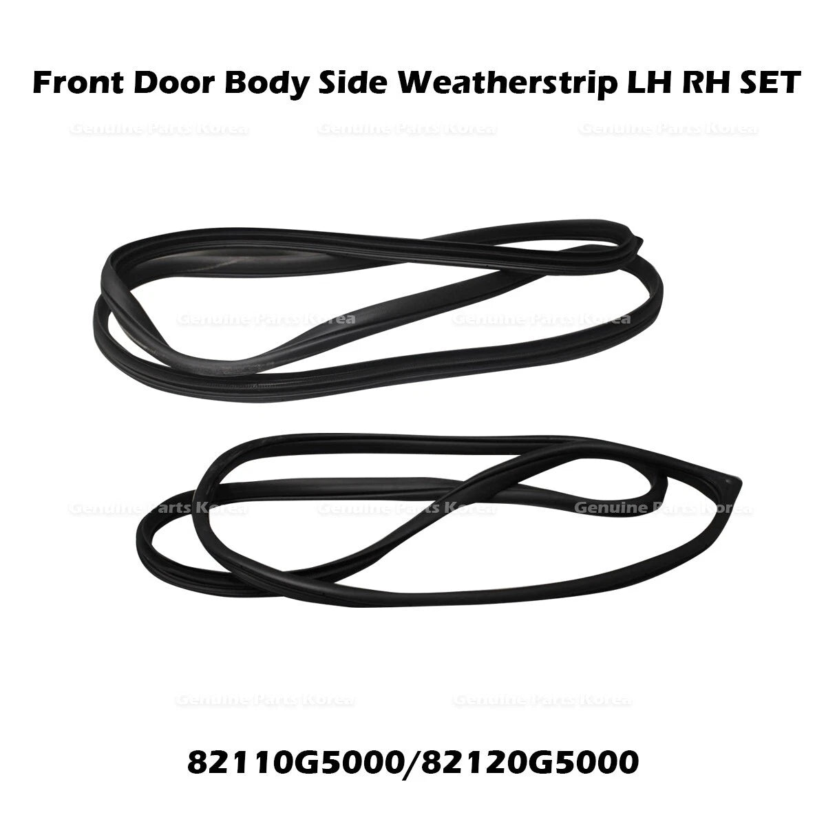 ⭐Genuine⭐ Front Door Body Side Weatherstrip LH RH SET for Kia Niro