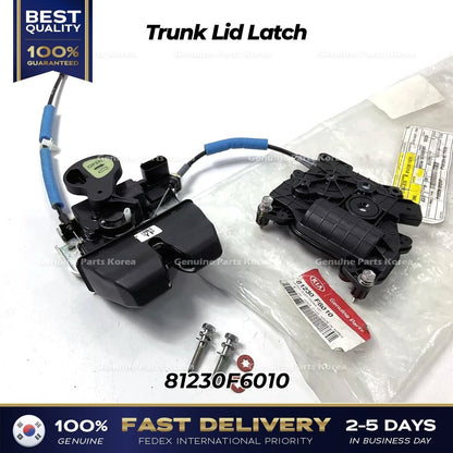 Genuine Trunk Lid Latch 81230F6010 for Kia Cadenza