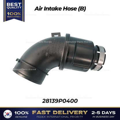 Genuine Air Intake Hose (B) 28139P0400 for Kia Sportage