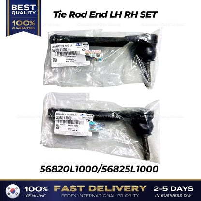 Genuine Tie Rod End LH RH SET 56820L1000 56825L1000 for Hyundai Sonata Kia K5