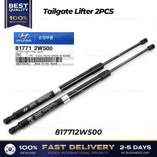 ⭐Genuine⭐ Tailgate Lifter 2PCS 817712W500 for Hyundai Santa Fe
