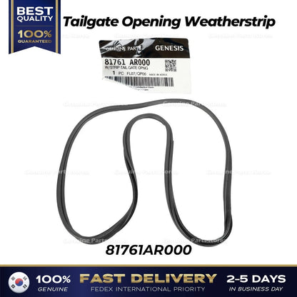 Genuine Tailgate Opening Weatherstrip 81761AR000 for Hyundai Genesis GV70