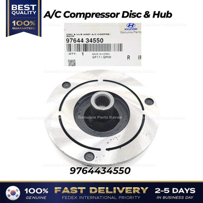 Genuine A/C Compressor Disc & Hub 9764434550 for Hyundai Kia