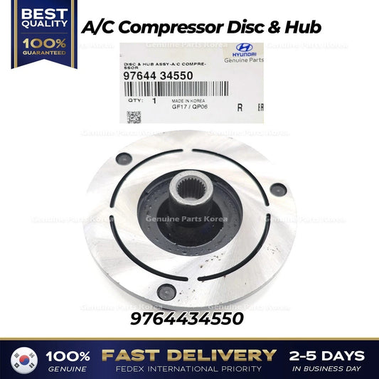 ⭐Genuine⭐ A/C Compressor Disc & Hub 9764434550 for Hyundai Kia