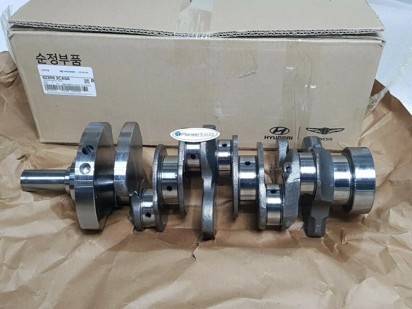 OEM Crankshaft 623R63CA0A Hyundai Santa Fe 13-16 Azera 17-22 Kia Sorento ⭐⭐⭐⭐⭐